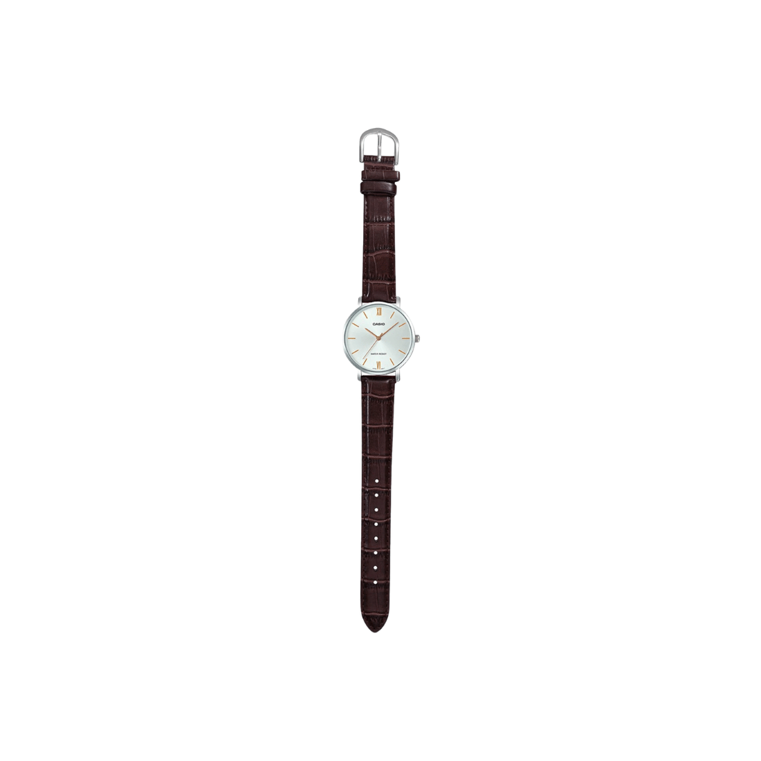Casio Enticer White Dial Womens Watch A1628 - LTP-VT01L-7B2