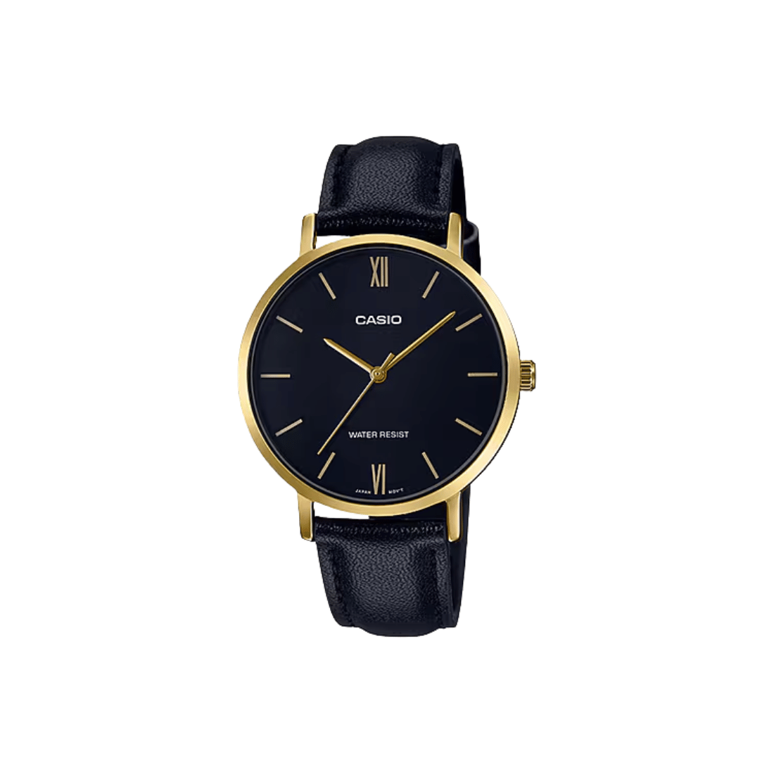 Casio Enticer Black Womens Watch A1785 LTP-VT01GL-1B
