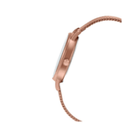 Casio Enticer Black Dial Rose Gold Stainless Steel Womens Watch A1794 - LTP-E412MPG-1A