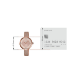 Casio Enticer Rose Gold Womens Watch A1852 - LTP-E154MPG-4A