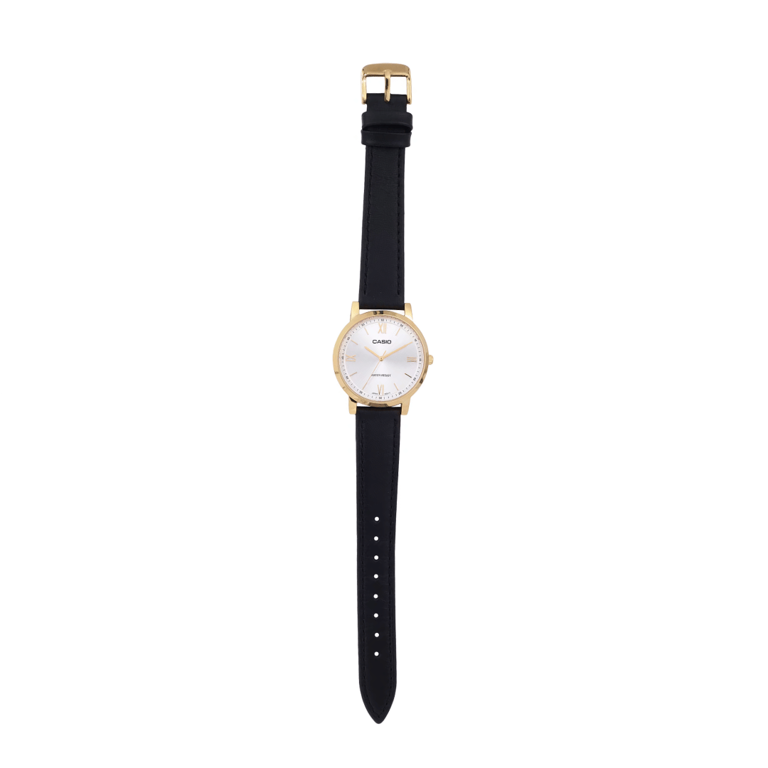 Casio Enticer White Dial Womens Watch A2161 - LTP-SN1GL-7A
