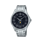 Casio Enticer Analog Silver Men's  Watch A2165 - MTP-M100D-1AV