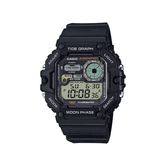 Casio Digital Mens Watch A2247 - WS-1700H-1AV