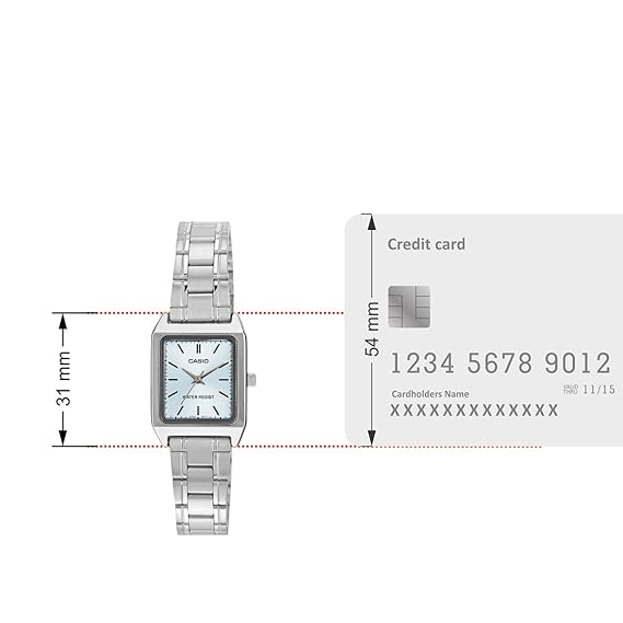 Casio Enticer Blue Women Watch A2280 LTP-V007D-2EUDF
