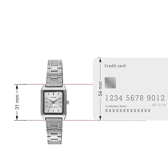 Casio Enticer Silver Women Watch A2283 LTP-V007D-7EUDF