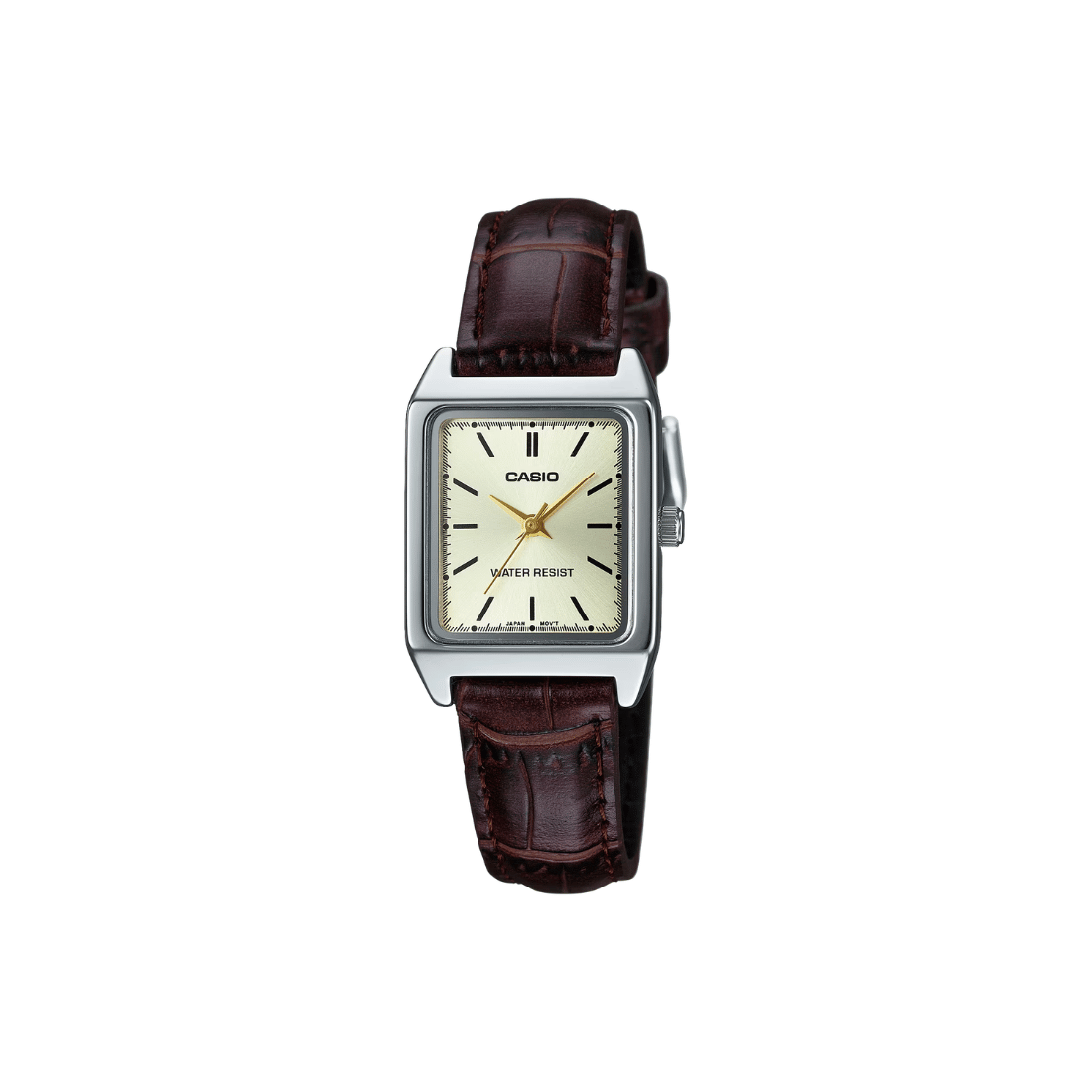 Casio Enticer Golden Dial Womens Watch A2292 - LTP-V007L-9E