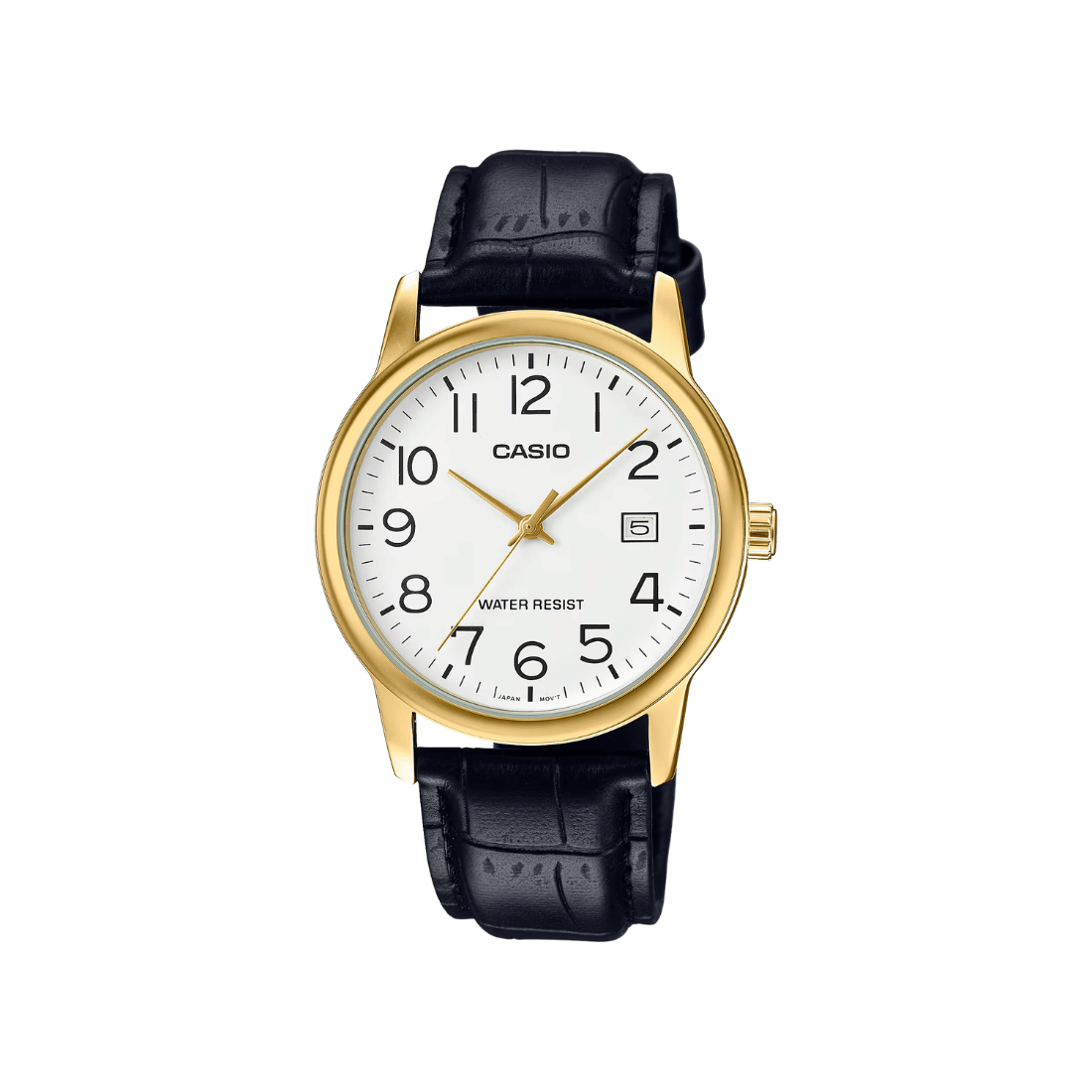 Casio Enticer Full Figure White Dial Men's Watch A2314 - MTP-V002GL-7B2