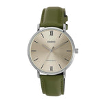 Casio Enticer Men Analog Green Dial Men’s Watch – MTP-VT01L-3BUDF (A2320)