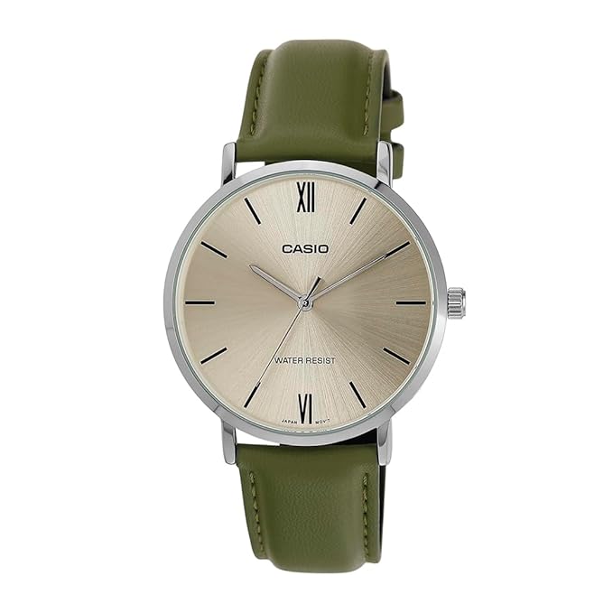 Casio Enticer Men Analog Green Dial Men’s Watch – MTP-VT01L-3BUDF (A2320)