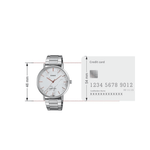 Casio Enticer White Dial Analog Mens Watch A2350 - MTP-VT01DM-7AUDF