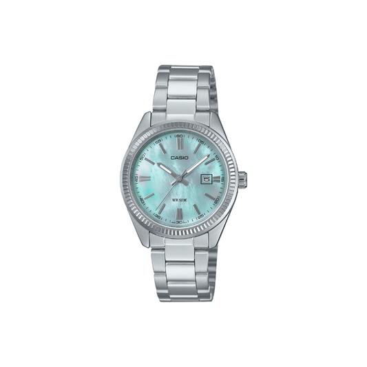 Casio Enticer Mother of Pearl Dial Womens Watch A2363 - LTP-1302DS-2AV