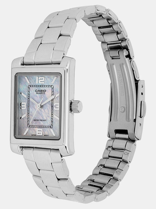 Casio Enticer Silver Women Watch A2366 LTP-1234DS-4ADF
