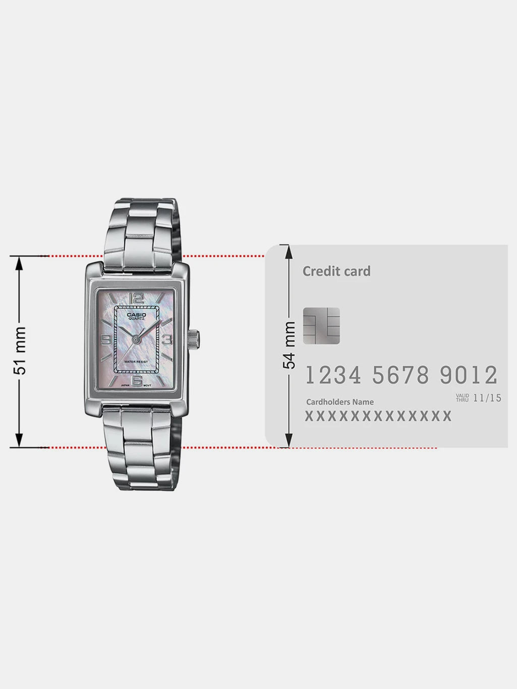 Casio Enticer Silver Women Watch A2366 LTP-1234DS-4ADF