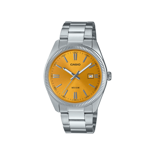 Casio Enticer Golden Dial Mens Watch A2369 - MTP-1302PD-9AV
