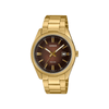 Casio Enticer Brown Dial Men's Watch A2375 MTP-1302PGC-5AV