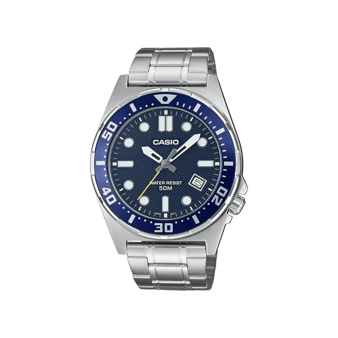 Casio Enticer Blue Dial Men's Watch A2377 MTD-135D-2AVDF