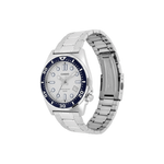 Casio Enticer White Blue Dial Bezel Mens Watch A2379 MTD-135D-7AV