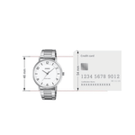 Casio Enticer White Dial Mens Watch A2407 - MTP-VT03D-7B