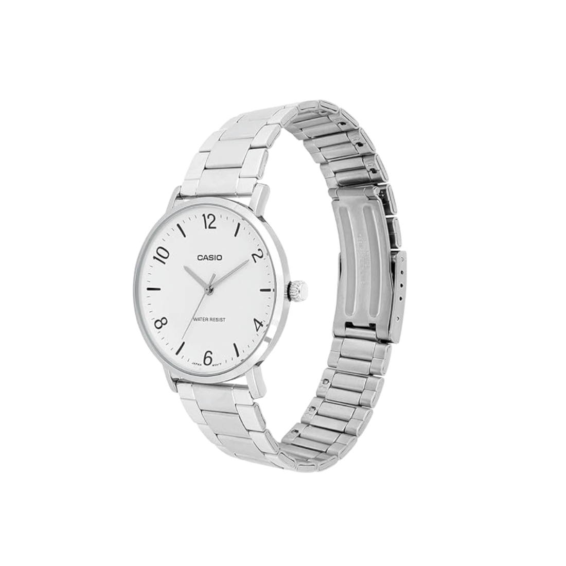Casio Enticer White Dial Mens Watch A2407 - MTP-VT03D-7B