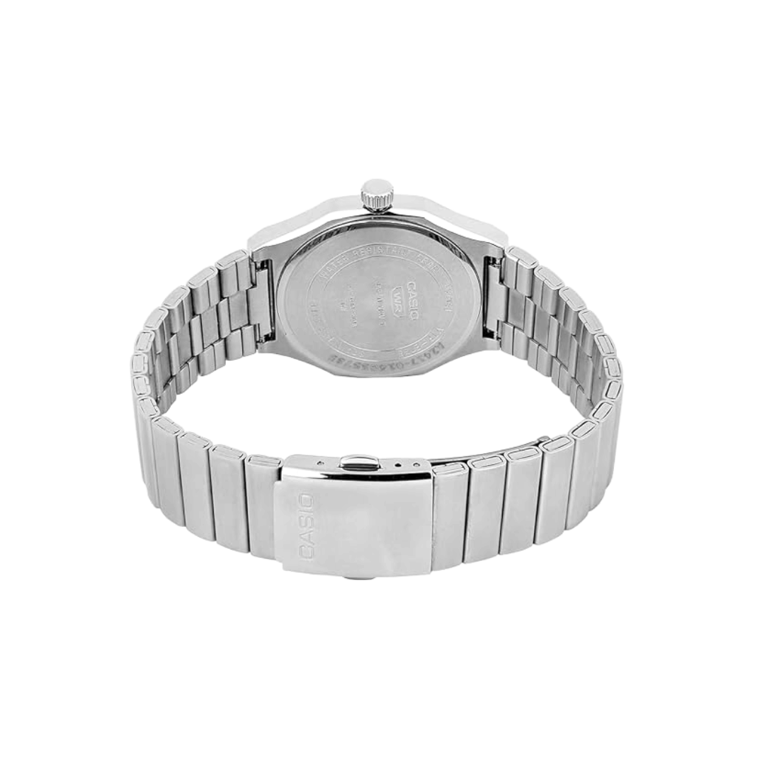 Casio Enticer Silver Dial Stainless Steel Mens Watch A2417 - MTP-E735D-1AV