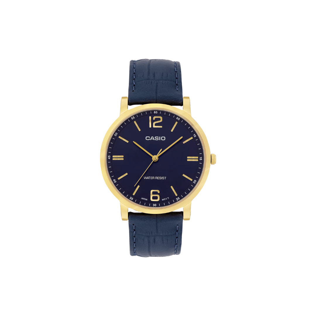 Casio Enticer Blue Dial Mens Watch A2439 MTP-SN5YGL-2A