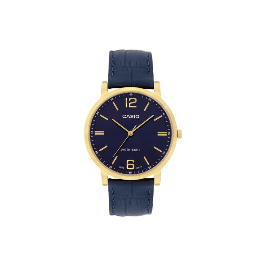 Casio Enticer Blue Dial Mens Watch A2439 MTP-SN5YGL-2A