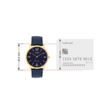 Casio Enticer Blue Dial Mens Watch A2439 MTP-SN5YGL-2A