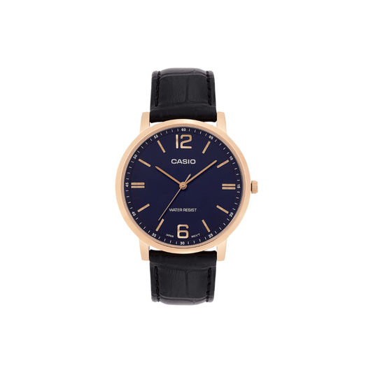 Casio Enticer Blue Dial Mens Watch A2441 - MTP-SN5YRL-2A
