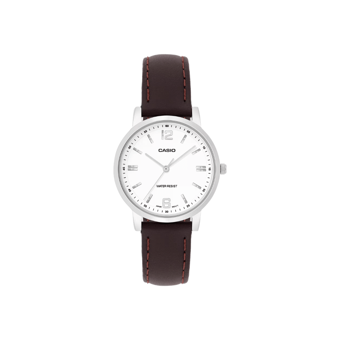 Casio Enticer White Dial Womens Watch A2448 - LTP-SN5YL-7A