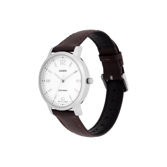 Casio Enticer White Dial Womens Watch A2448 - LTP-SN5YL-7A