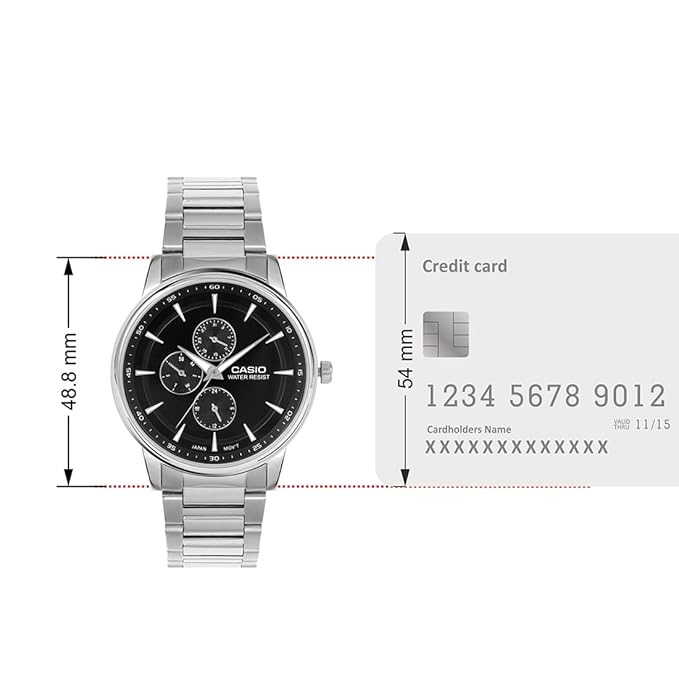 Casio Enticer Men Analog Dark Blue Dial Men’s Watch – MTP-SN3KD-2A (A2458)