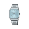 Casio Enticer Sky Blue Square Mens Watch A2467 - MTP-B185D-2A2V