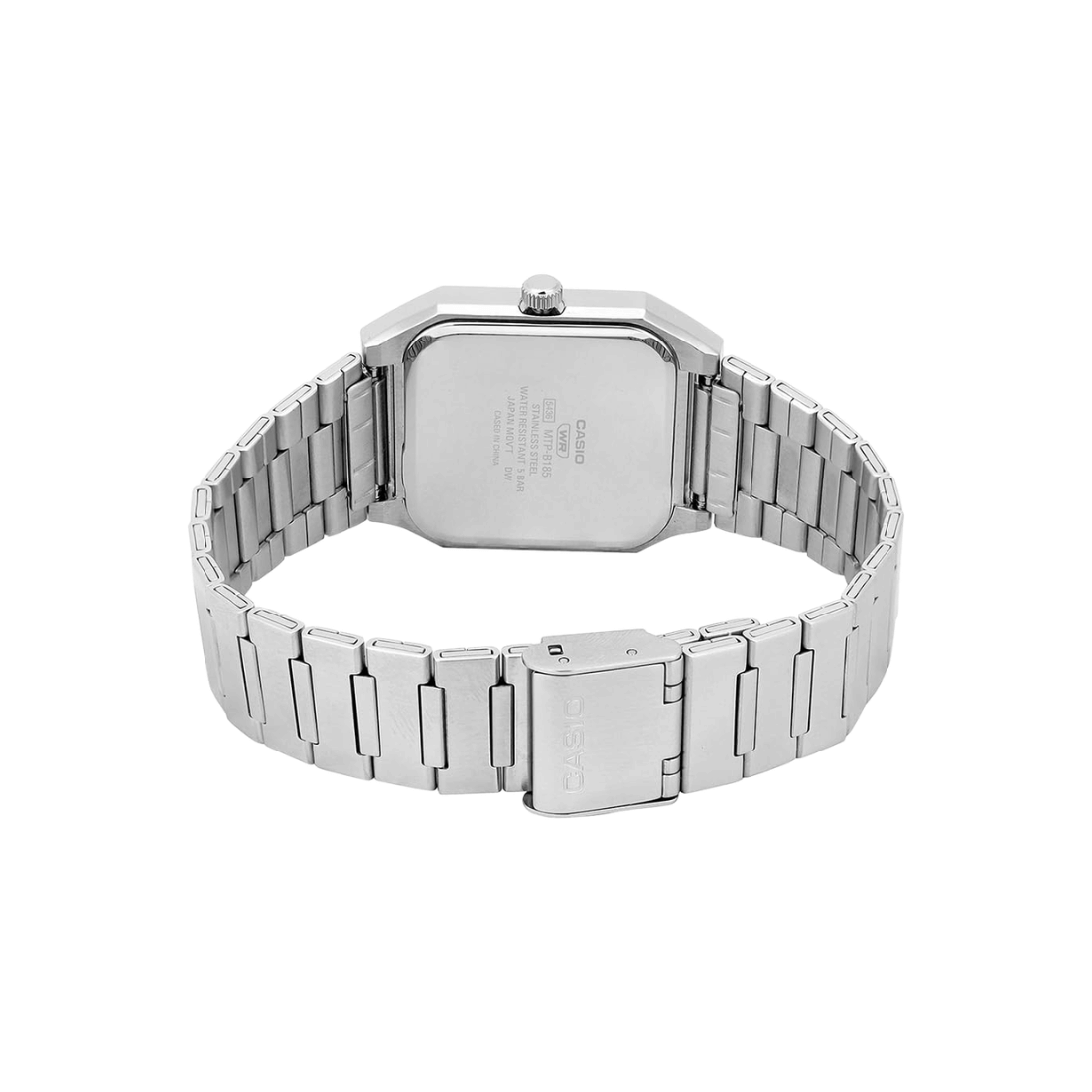 Casio Enticer Sky Blue Square Mens Watch A2467 - MTP-B185D-2A2V