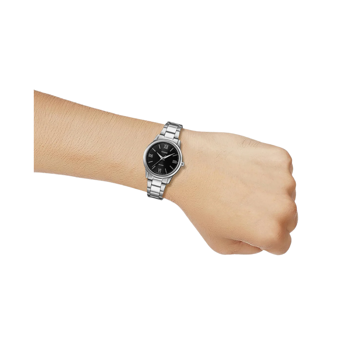 Casio Enticer Black Dial Womens Watch A2475 - LTP-1303DD-1AVDF