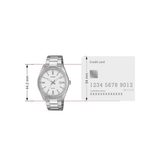 Casio Enticer White Dial Mens Watch A2488 - MTP-1302DA-7AV