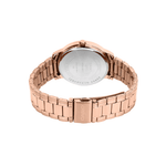 Casio Enticer Grey Dial RoseGold Stainless Steel Womens Watch A2497 - LTP-SN6KR-8A