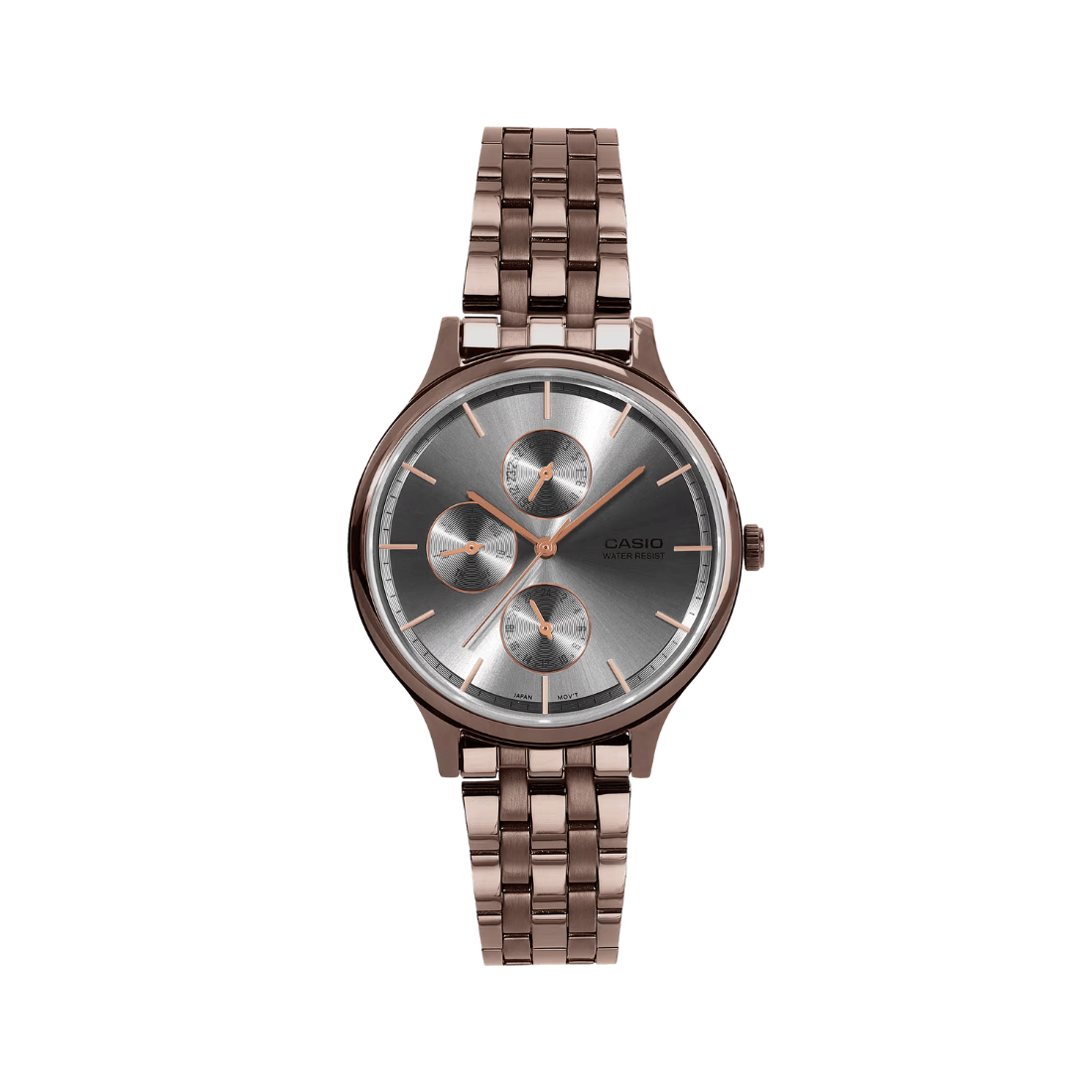 Casio Enticer Multifunction Womens Watch A2499 - LTP-SN7YRB-8A