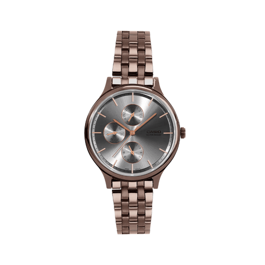 Casio Enticer Multifunction Womens Watch A2499 - LTP-SN7YRB-8A