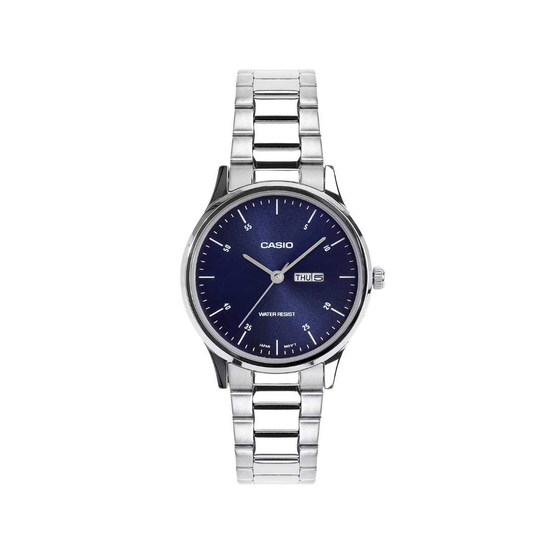 Casio Enticer Blue Dial Day/Date Womens Watch A2502 - LTP-SN8YD-2B