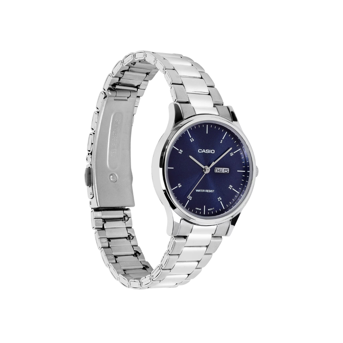 Casio Enticer Blue Dial Day/Date Womens Watch A2502 - LTP-SN8YD-2B