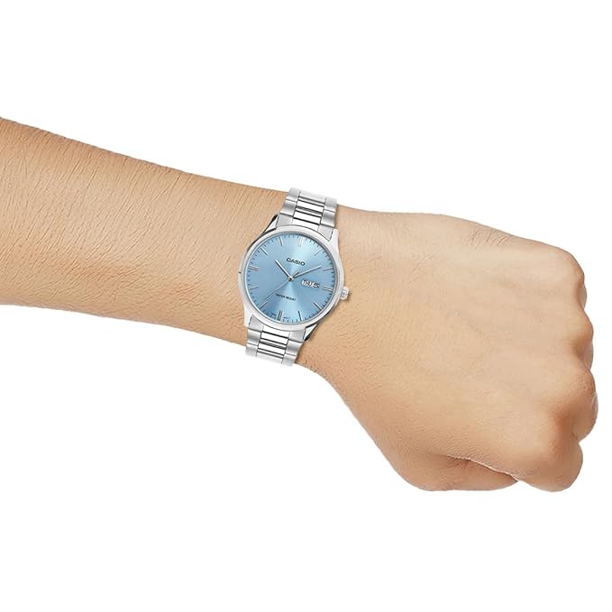 Casio Enticer Ice Blue Men's Watch A2515 MTP-SN8YD-2B2