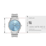 Casio Enticer Ice Blue Men's Watch A2515 MTP-SN8YD-2B2