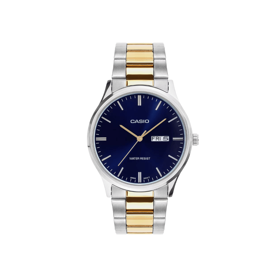 Casio Enticer Steel Golden Mens Watch A2517 - MTP-SN8YSG-2B