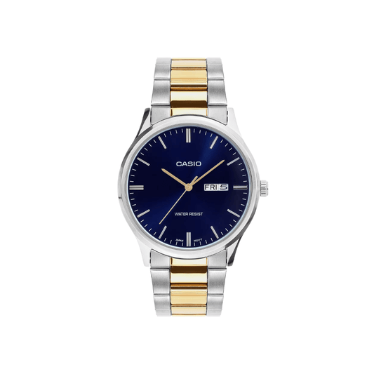 Casio Enticer Steel Golden Mens Watch A2517 - MTP-SN8YSG-2B