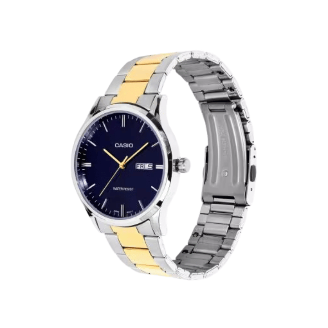 Casio Enticer Steel Golden Mens Watch A2517 - MTP-SN8YSG-2B