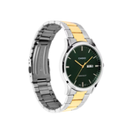 Casio Enticer Green Dial Mens Watch A2518 - MTP-SN8YSG-3B