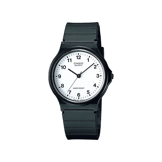 Casio Youth White Dial Full Figer Unisex Watch A2531 - MQ-24-7BLL