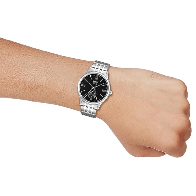 Casio Enticer Silver Men's Watch A2535 BMS-100D-1AVDF