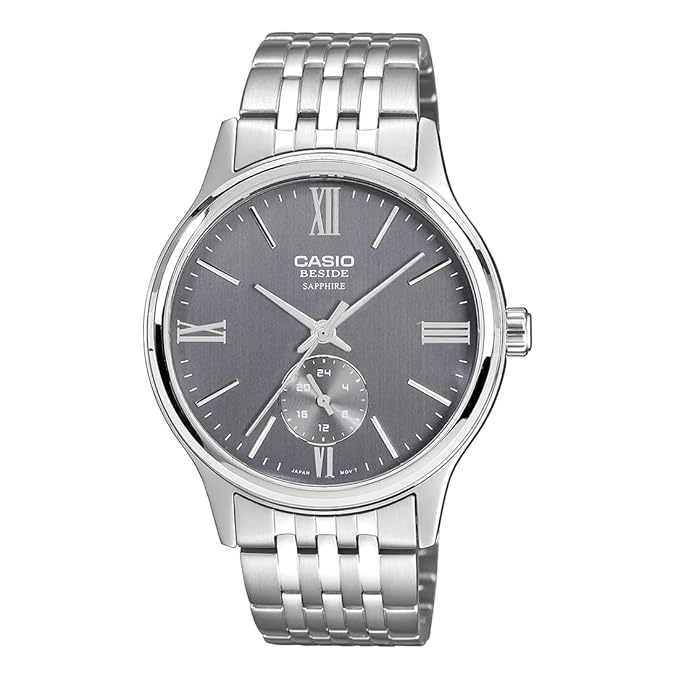 Casio Enticer Silver Men's Watch A2537 BMS-100D-8AVDF