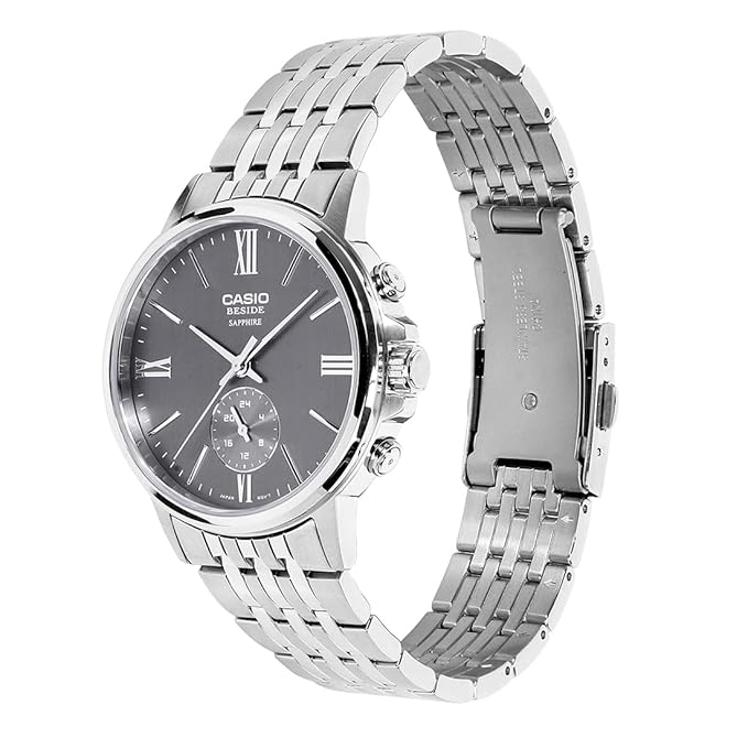 Casio Enticer Silver Men's Watch A2537 BMS-100D-8AVDF